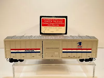 Vintage NIB 1990s Weaver Ultra O Scale 2-Rail Amtrak Express 50' Boxcar Box Car • $9.99