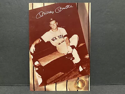 Mickey Mantle Restaurant Postcard Promo Card Business Card Central Park NY MLB! • $19.99