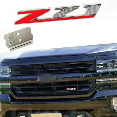 1* Z71 Emblem For Chevrolet Silverado Tahoe Colorado Suburban Front Grille Badge • $14.99