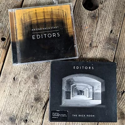 Editors Album Bundle: The Back Room / An End Has A Start ~ Indie Rock • £7.50