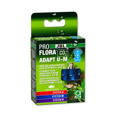 JBL ProFlora Adapt U-M Disposable To Refillable System Adapter CO2 Pro Flora • £17.41