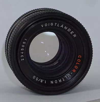 Voigtlander Color Ultron F1.8 50mm Lens QBM Mount Camera Lens • $99.99