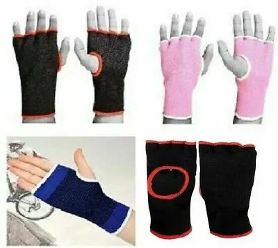 Echo Inner Gloves Wrist Palm MMA Boxing Hand Support Arthritis Pain Bandage • £4.99