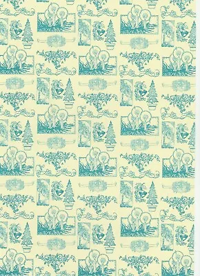 £1.85 • Buy 3 X A5 Backing Papers Christmas Blue - Card Making Craft -  Joanna Sheen 