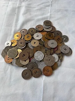 Coal Mining Scrip Tokens Over 100 Pcs In This Lot Lot # 1 • $575