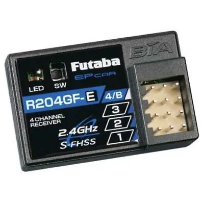 Futaba R204GF-E 4-Channel S-FHSS Micro Receiver FUT01102202-3 • $59.99