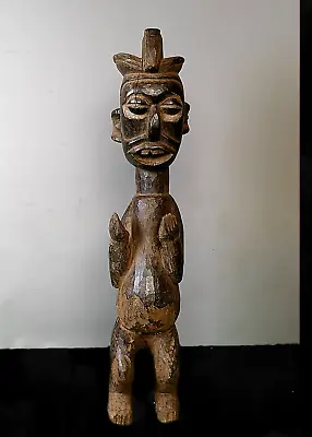 Old Tribal Yaka Ancestor Figure      ---  Congo  BN 68 • $149.20