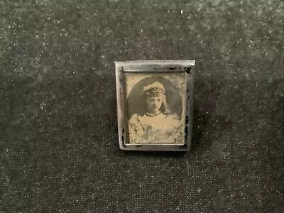 Stunning Vintage & Unique Very Small Miniature Silver Photo Frame Good Condition • £65
