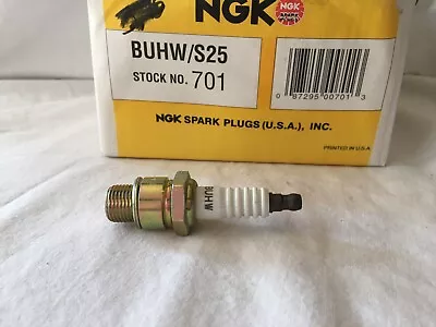 Marine Spark Plugs Ngk BUHW/S25 Lot 701 Two Plugs • $30