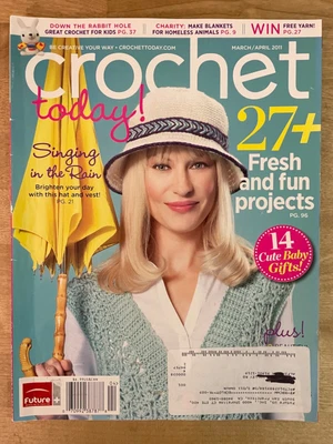 $8 • Buy Crochet Today Magazine March 2011 Vintage Yarn Patterns