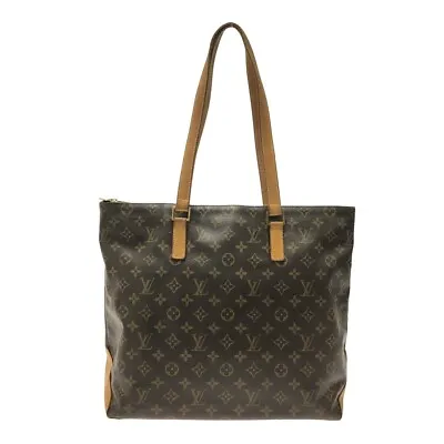 Auth LOUIS VUITTON Cabas Mezzo M51151 Brown Monogram AR0062 Shoulder Bag • £265.96