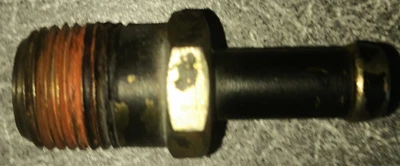 $13.33 • Buy Genuine Oem Ford Intake Manifold Vacuum Fitting 3/8 In Hose 3/8 In Male Npt Used
