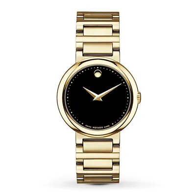 MOVADO Concerto Gold-Plated Stainless-Steel Ladies Watch 0606420 *NEW WITH BOX*  • $750