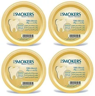 Eva Smokers Miswak Tooth Powder 4 X 40gm • $41.06