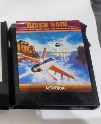 2 CBS Coleco Vision Game - River Raid And Frenzy - Carts Only • £39.99