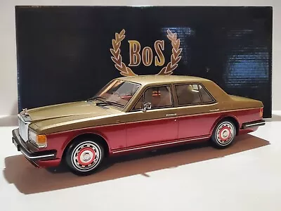 BOS Models 1987 Rolls-Royce Silver Spirit RHD 1:18 Scale Resin Car LE 1000 • $499.95