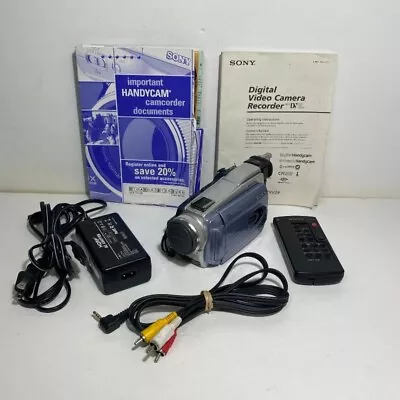 Sony  Handycam DCR-TRV38  3.5  Display 120x  Zeiss Mini DV Camcorder With Remote • $125