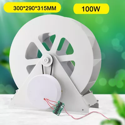 Outdoor Portable Wind Power & Water Flow Generator Wheel Hydroelectric Generator • $219