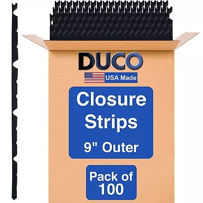 Duco 9in Classic Rib Foam Closure Strips For Metal Roofing Panels - 3 Ft Long... • $291.96