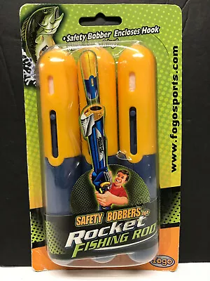 SAFETY BOBBERS ROCKET FISHING ROD Fogo Sports NEW 3 PACK Kid's Hooks SPIN MASTER • $8.09