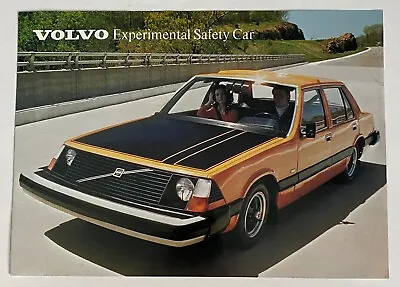1972 Volvo Experimental Safety Car Brochure 8 X 11 Trifold • $4.99