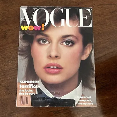 1982 Vintage Vogue Magazine May Issue Nastassia Kinski Cover • $24.50