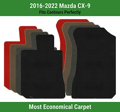 Lloyd Velourtex Front Row Carpet Mats For 2016-2022 Mazda CX-9  • $93.99