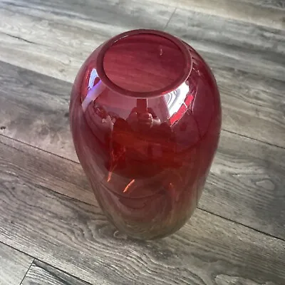 Next Clear Coloured Glass Vase  • £5
