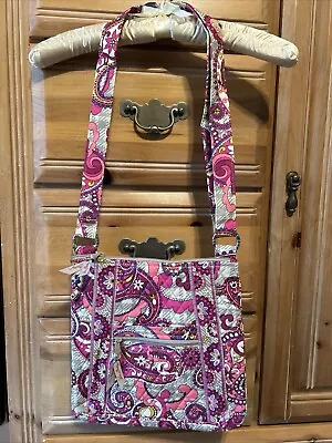 Brand New Vera Bradley Hipster In Paisley Meets Plaid • $35