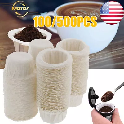 500 For Keurig My K-cup Reusable Coffee Filter Disposable Paper Filter Cups New • $9.98