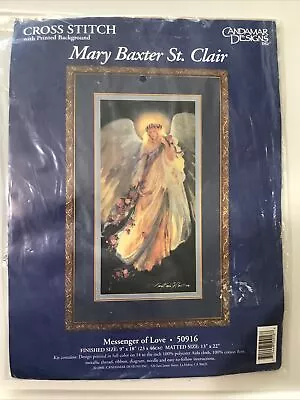 Candamar MESSENGER OF LOVE Mary Baxter St Clair Cross Stitch Kit #50916 Vtg 1996 • $19.99