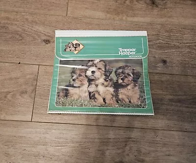 Vintage Puppies Dogs Trapper Keeper Notebook 1980s Mead 29096 School Portfolio • $35