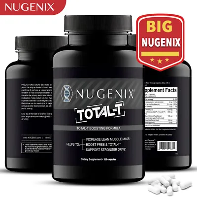 NUGENIX TOTAL-T Capsules - Testosterone Booster For Men Energy & Endurance • $10.21