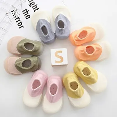 1 Pair Baby Soft Rubber Sole Shoes Anti-Slip Floor Non-slip Socks Toddler Shoes • $15.99