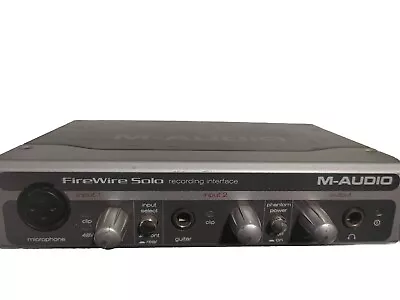M-audio Firewire Solo Recording Interface With Power Supply • $25