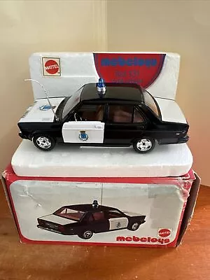 Mebetoys Mattel  Fiat 131 Vigili Urbani Police Diecast Car In Box 1/25 • $200