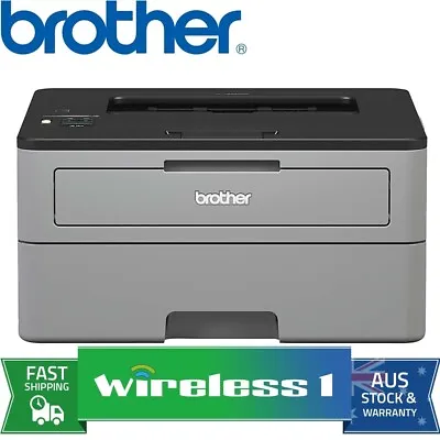 $170.93 • Buy Brother HL-L2350DW Wireless Mono Laser Printer 2-Sided Wi-Fi Air Print 30 Ppm
