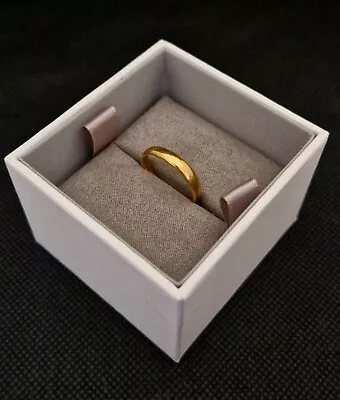 22 Carat Gold Ring. 4.2 Grams Full Hallmark Birmingham 1850 (Size N 1/2) • £260