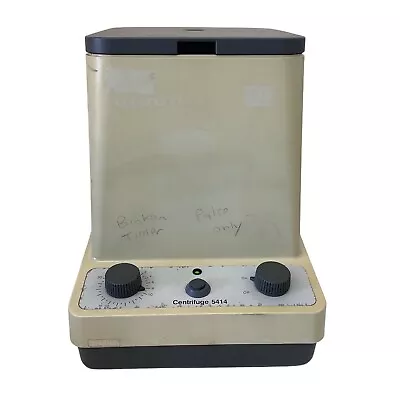 Eppendorf 5414 Medical Laboratory Table Bench Top Micro Centrifuge With Rotor #2 • $74.99