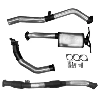 3 Inch Exhaust For Navara D22 Exhaust 2.5L 2007-2015 With Cat & Muffler 409 SS • $1025