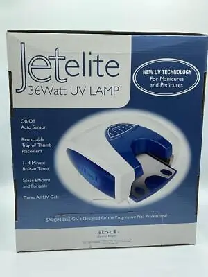 IBD JetElite 36-Watt UV Lamp For Manicures And Pedicures - Salon Design - NEW • $49.99
