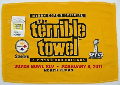 Pittsburgh Steelers Terrible Towel Super Bowl XLV Feb 6 2011 New With Tags • $9.99