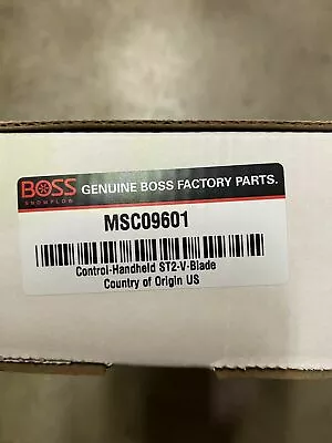 $565 • Buy New Boss V Plow Snowplow Controller Msc09061