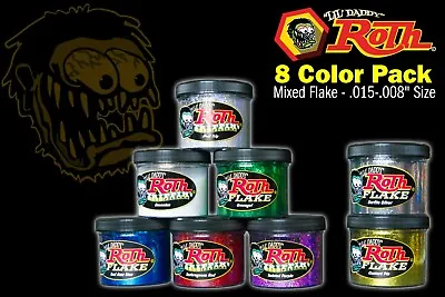 Roth Metal Flake 8 Color Pack MIXED • $126.50