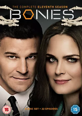 Bones: The Complete Eleventh Season DVD (2016) David Boreanaz Cert 15 6 Discs • £9.88