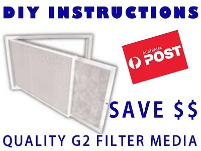 $23.99 • Buy Air Conditioner Return Air Filter Media Material - 400x900mm G2 - Universal 