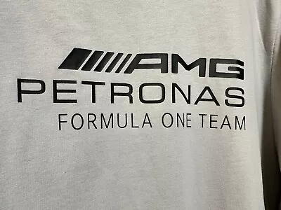 Mercedes Benz AMG Petronas Formula One Team F1 Racing Grey Puma TShirt XL RARE! • $40