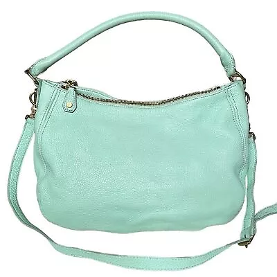 J. Crew Biennial Hobo Leather Handbag - Mint Green • $75.99