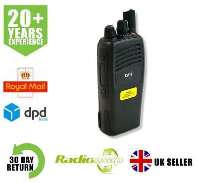 TAIT TP8110-H500 UHF 400-470MHZ 4 WATT WATERPROOF WALKIE TALKIE TWO WAY RADIO X1 • £195