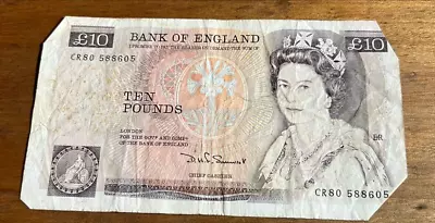 Old £10 Pound Note- Bank Of England-Florance Nigtingale - CR80 588605 • £25